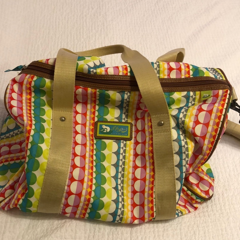 Lily Bloom Multicolor Travel Bag